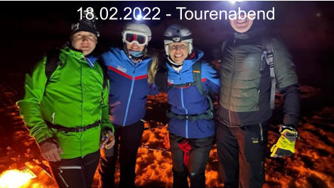 18.02.2022 - Tourenabend